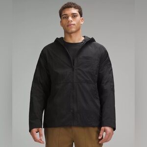 Lululemon mens Textured Full-Zip Hooded Jacket size XL